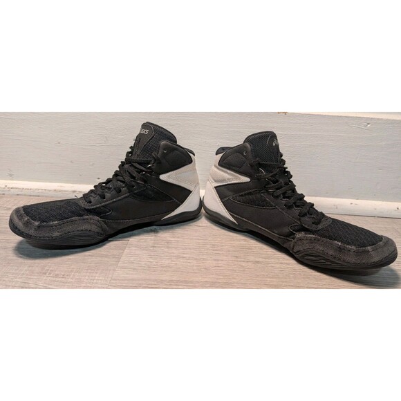 ASICS Matflex 6 Youth Wrestling Shoes Size 6 Black White - Picture 4 of 9